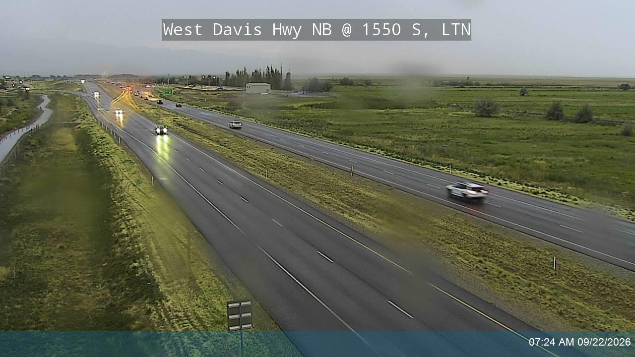West Davis Hwy / SR-177 NB @ 1550 S / MP 8.18, LTN
