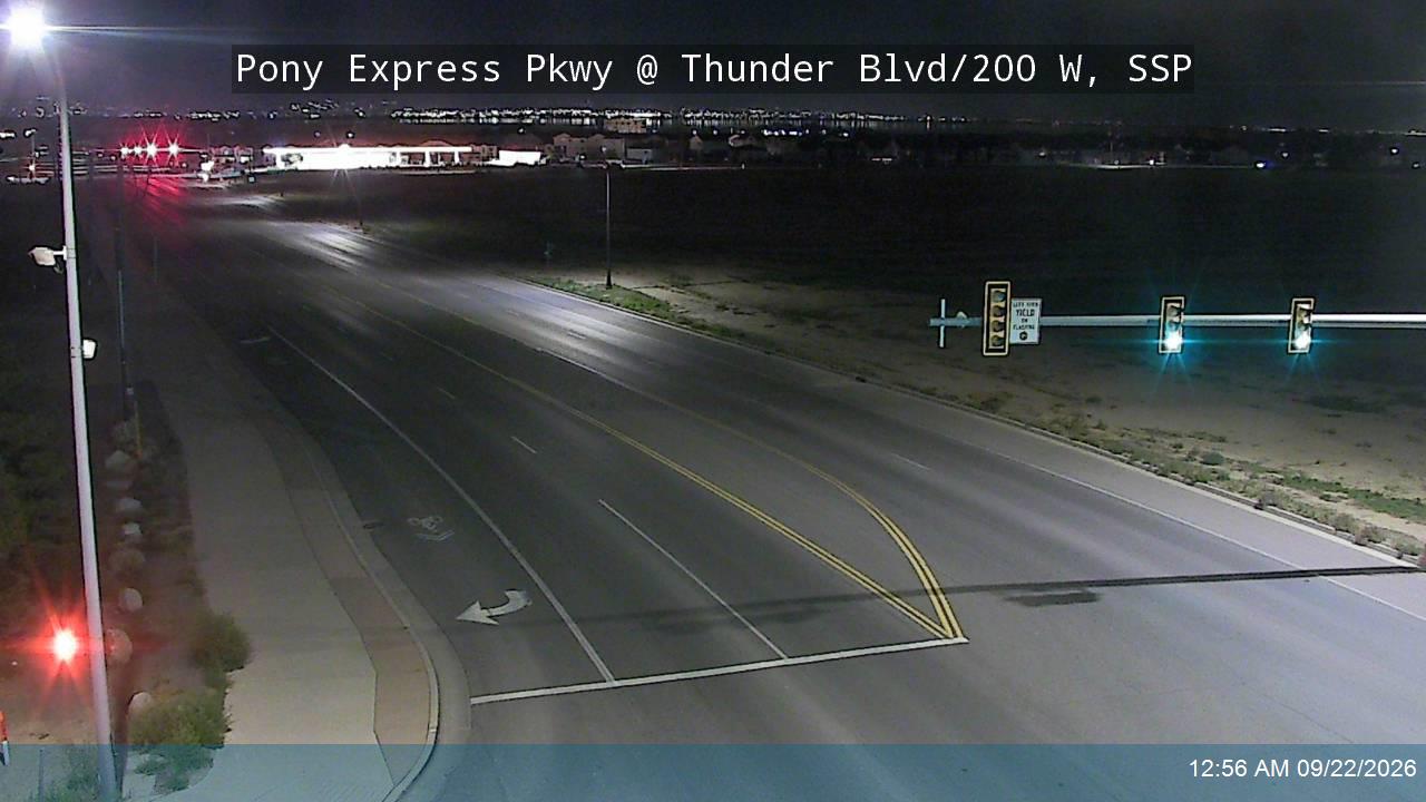 Pony Express Pkwy @ Thunder Blvd  / 200 W, SSP