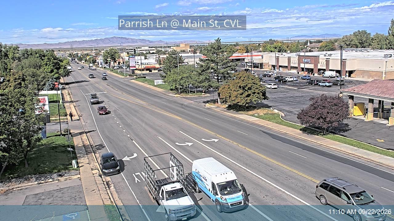 Parrish Ln / 400 N / SR-105 @ Main St / SR-106, CVL