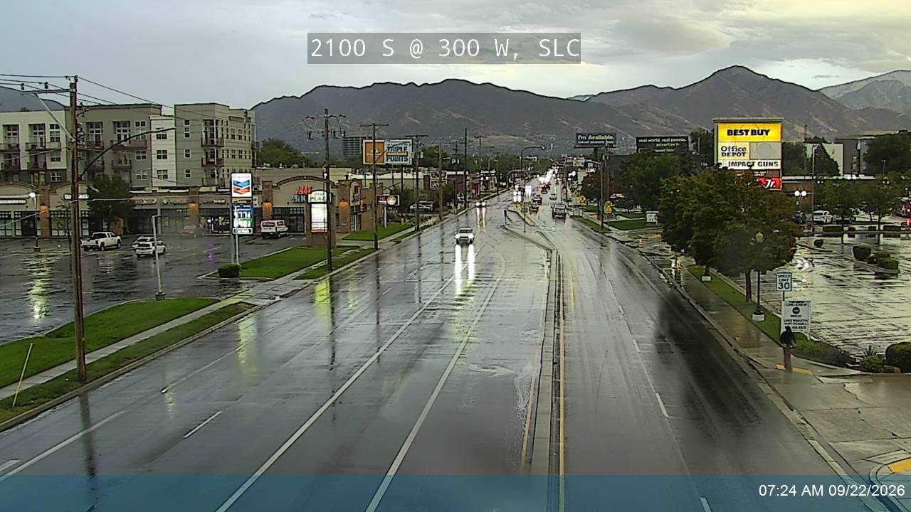 2100 S / SR-201 @ 300 W, SLC