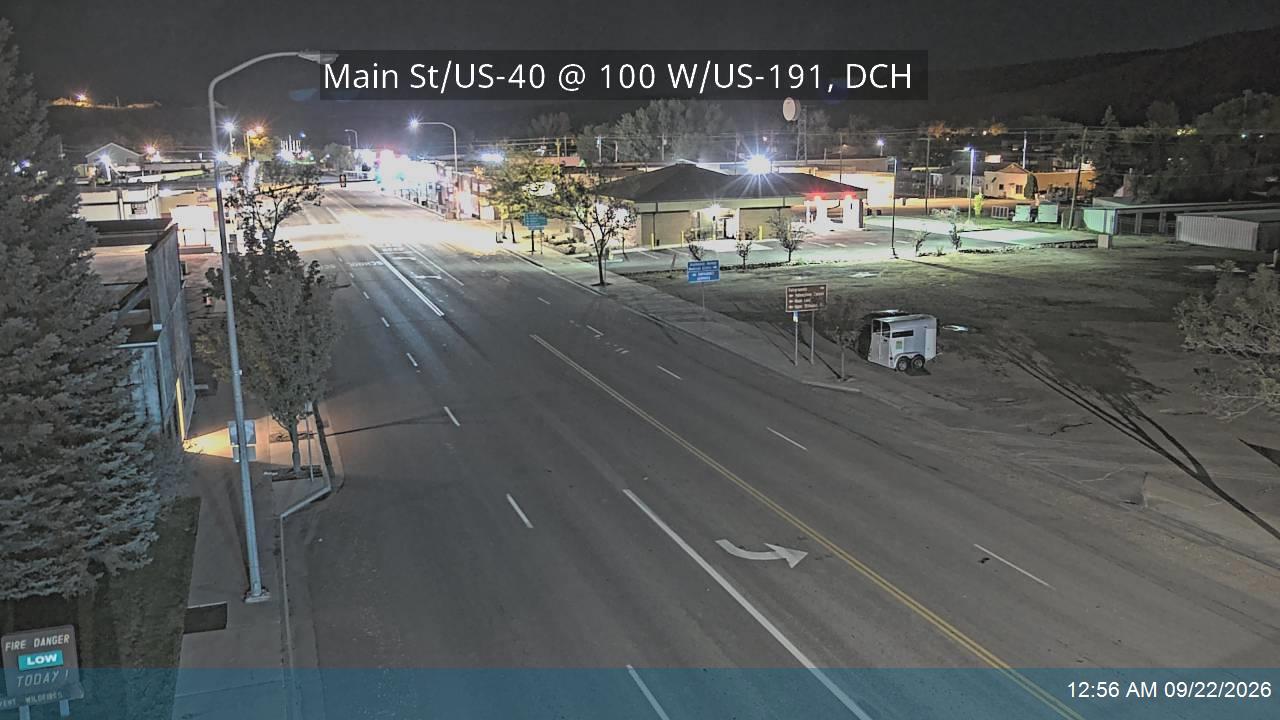 Main St / US-40 @ 100 W / US-191, DCH