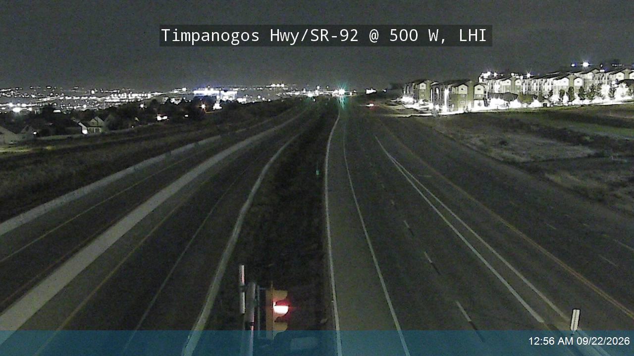 Timpanogos Hwy / 3500 N / SR-92 @ 500 W, LHI