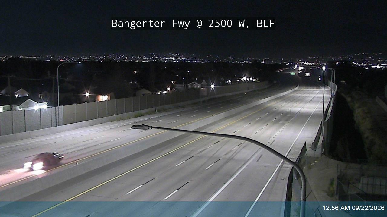 Bangerter Hwy / SR-154 @ 2500 W / MP 3.82, BLF