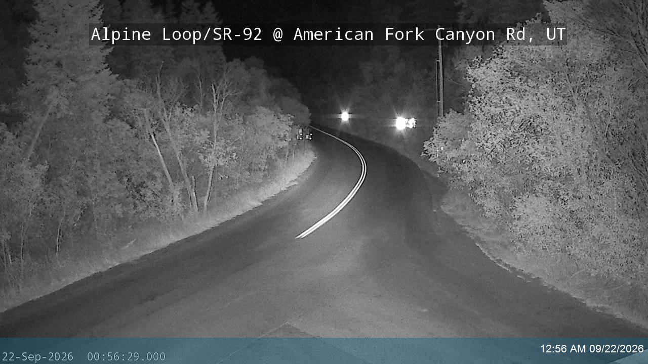 Alpine Loop / SR-92 @ American Fork Canyon Rd / SR-144, UT