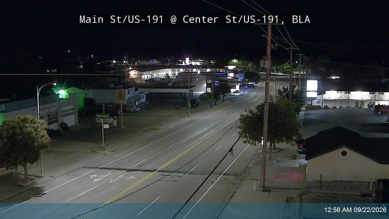 Main St / US-191 @ Center St / US-191, BLA