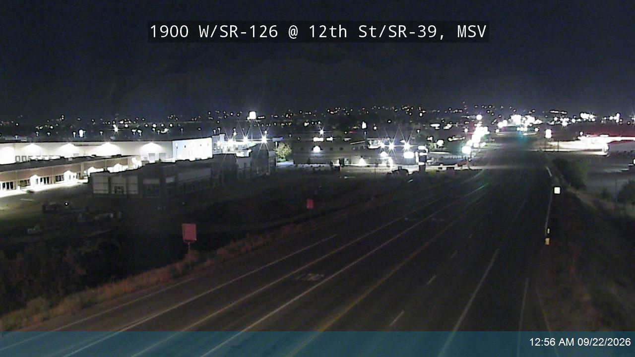 1900 W / SR-126 @ 12th St / SR-39, MSV