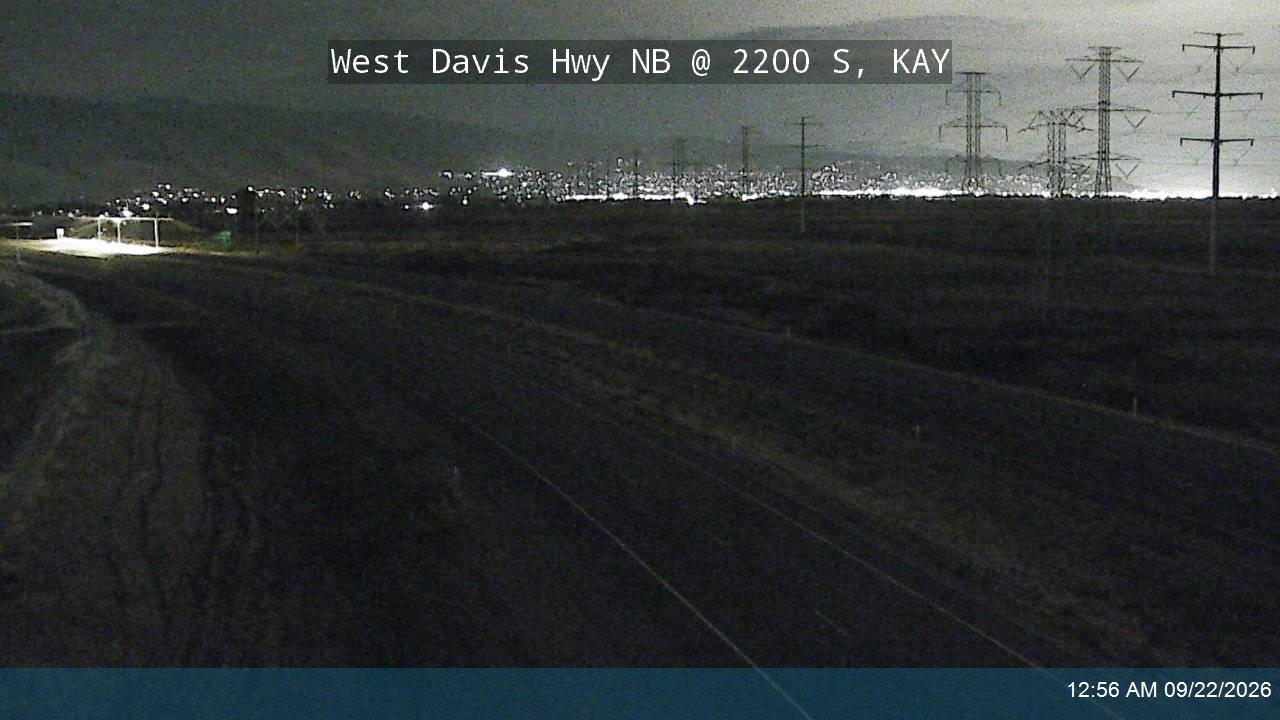 West Davis Hwy / SR-177 NB @ 2200 S / MP 4.39, KAY