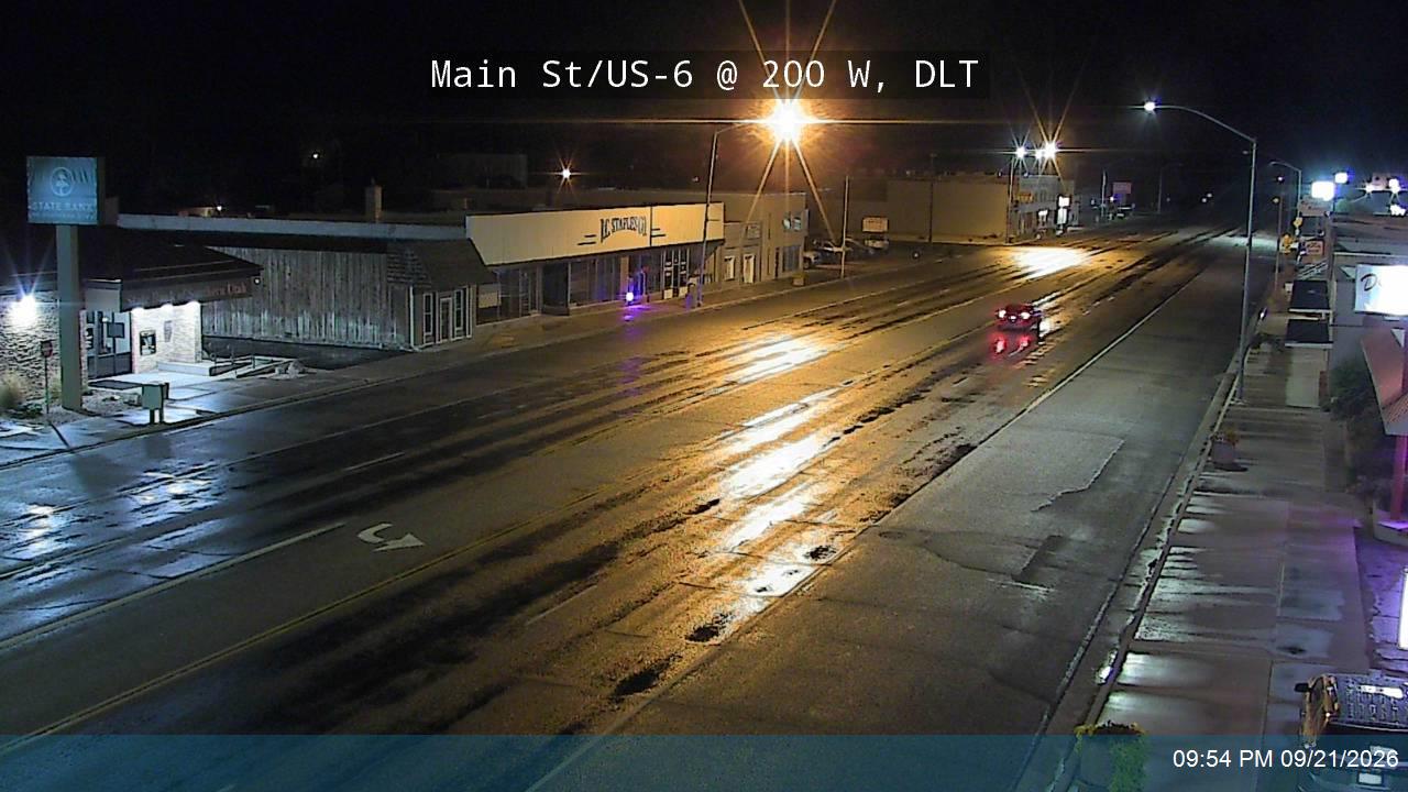 Main St / US-6 @ 200 W, DLT
