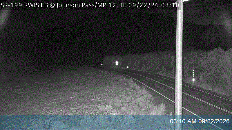 SR-199 RWIS EB @ Johnson Pass / MP 12, TE