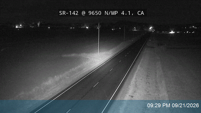 SR-142 @ 9650 N / MP 4.1, CA
