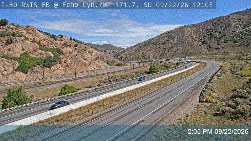 I-80 RWIS EB @ Echo Canyon / MP 171.7, SU