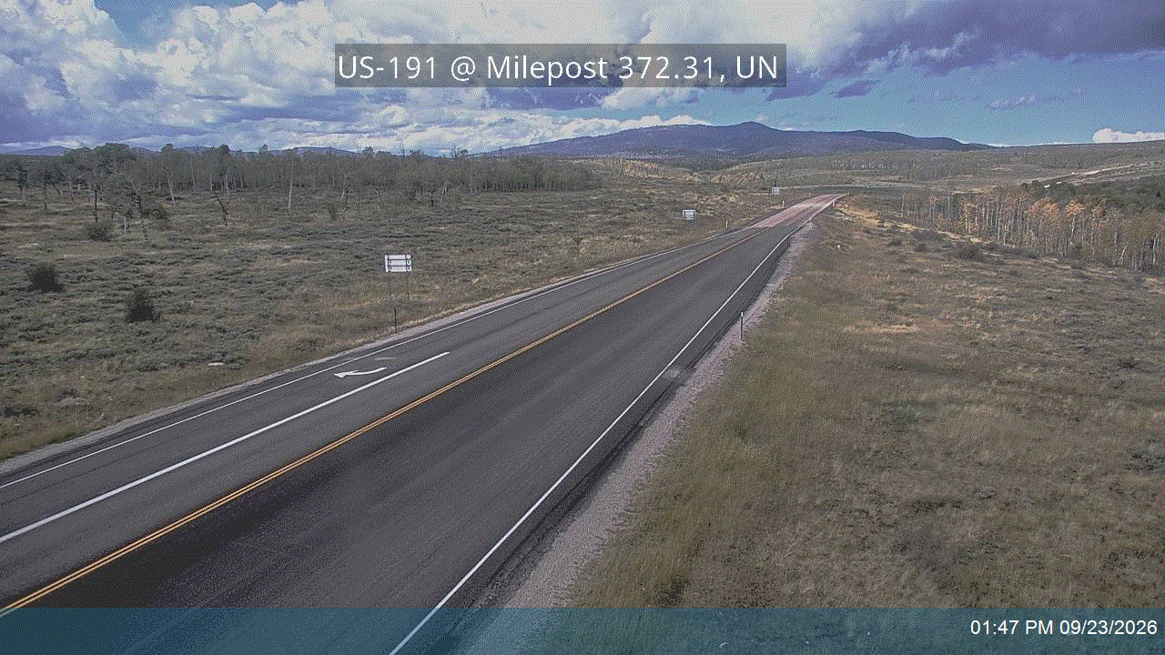 US-191 @ Milepost 372.31, UN