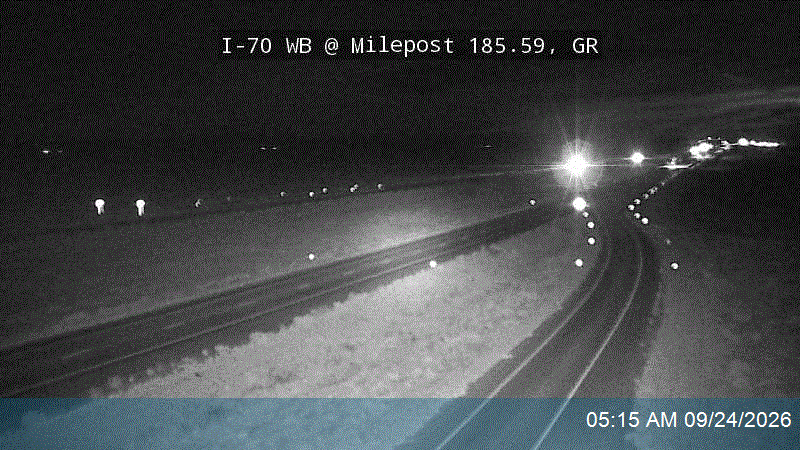 I-70 WB @ Milepost 185.59, GR