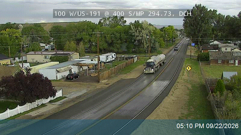 100 W / US-191 @ 400 S / MP 294.73, DCH