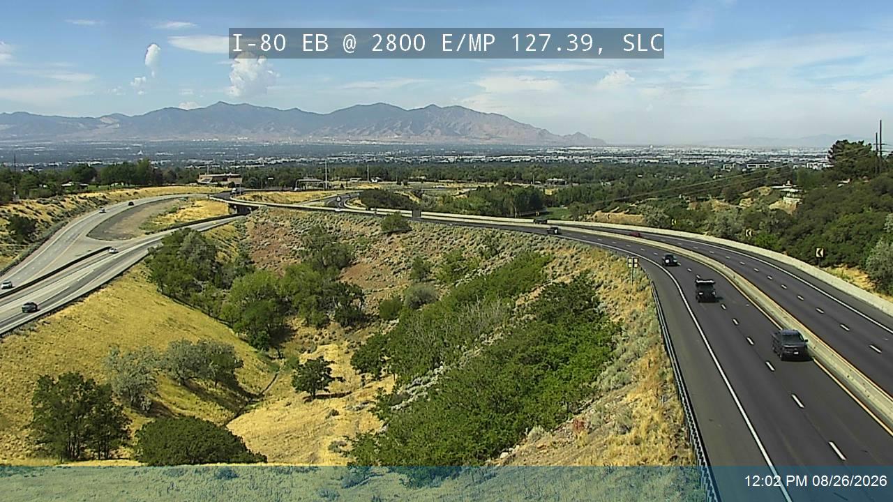 I-80 EB @ 2800 E/ MP 127.39, SL