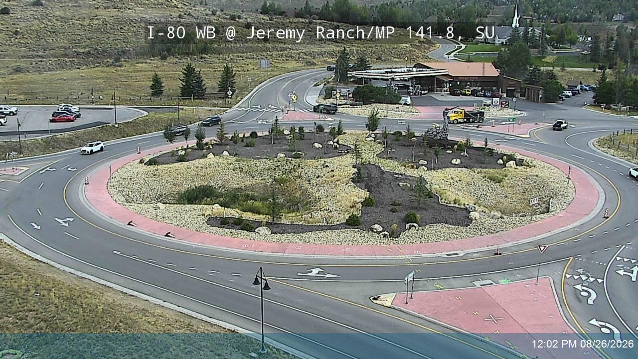 I-80 WB @ Jeremy Ranch/ MP 141.8, SU