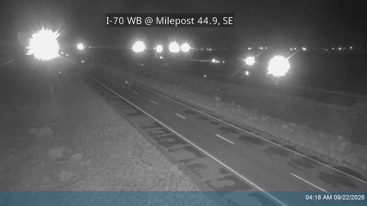 I-70 WB @ Milepost 44.9, SE