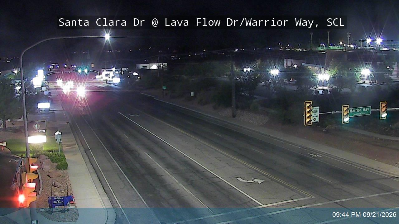 Santa Clara Dr @ Lava Flow Dr / Warrior Way, SCL