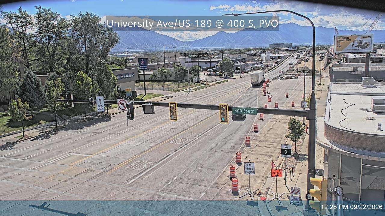 University Ave / US-189 @ 400 S, PVO