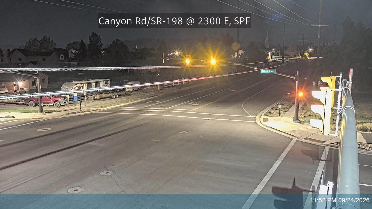 Canyon Rd / SR-198 @ 2300 E, SPF