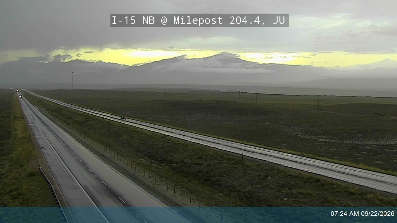 I-15 NB @ Milepost 204.4, JU