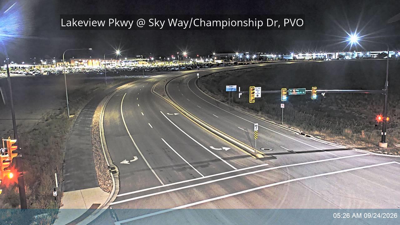 Lakeview Pkwy @ Sky Way / Championship Dr, PVO