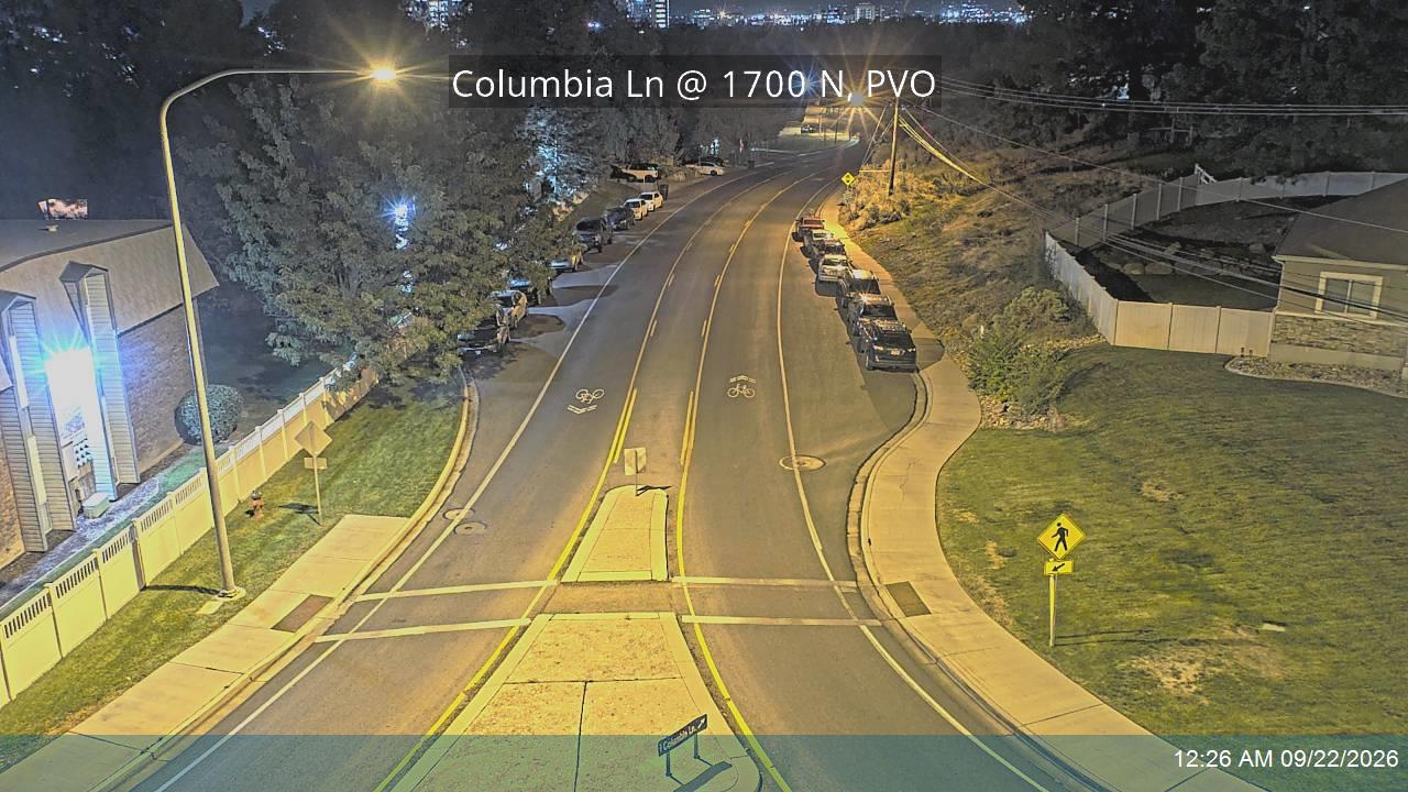 Columbia Ln @ 1700 N / 950 W, PVO