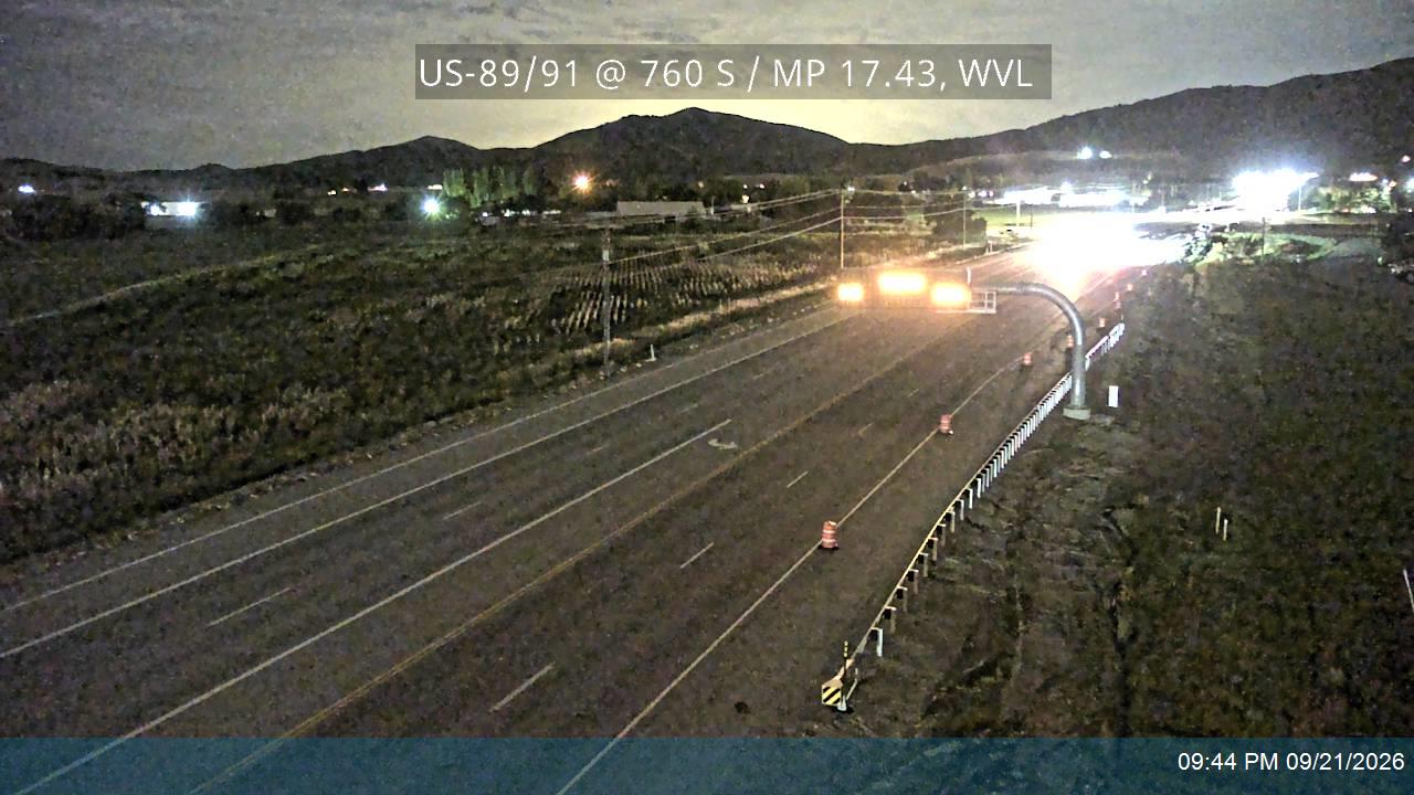 US-89/91 @ 760 S / MP 17.43, WVL