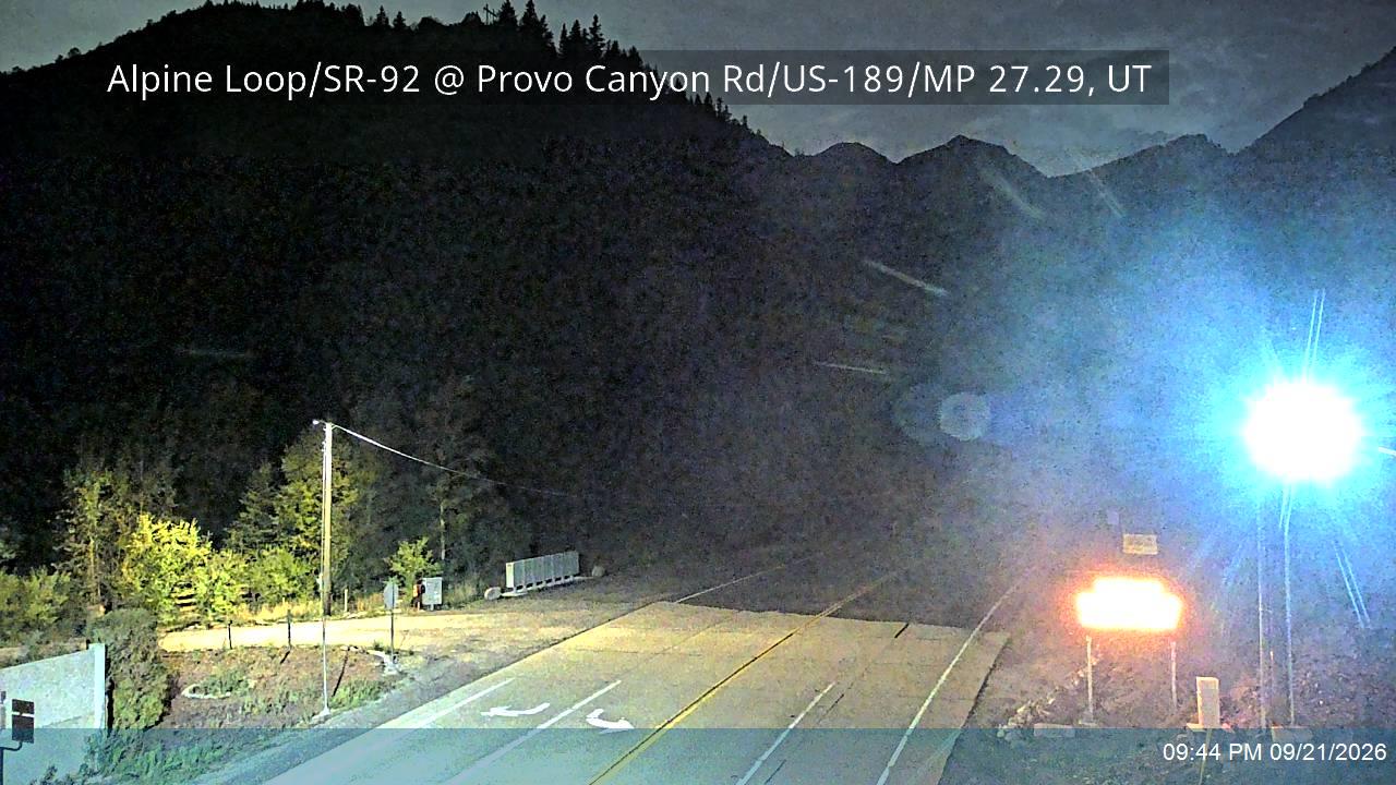 SR-92 @ Milepost 27.29, UT