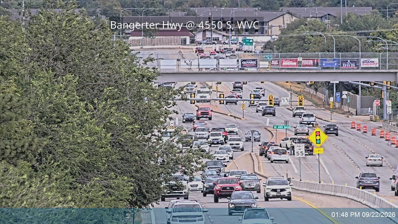 Bangerter Hwy / SR-154 SB @ MP 16.98, WVC
