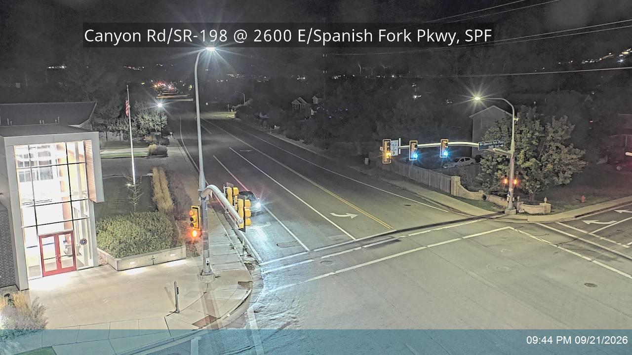 Canyon Rd / SR-198 @ 2600 E / Spanish Fork Pkwy, SPF