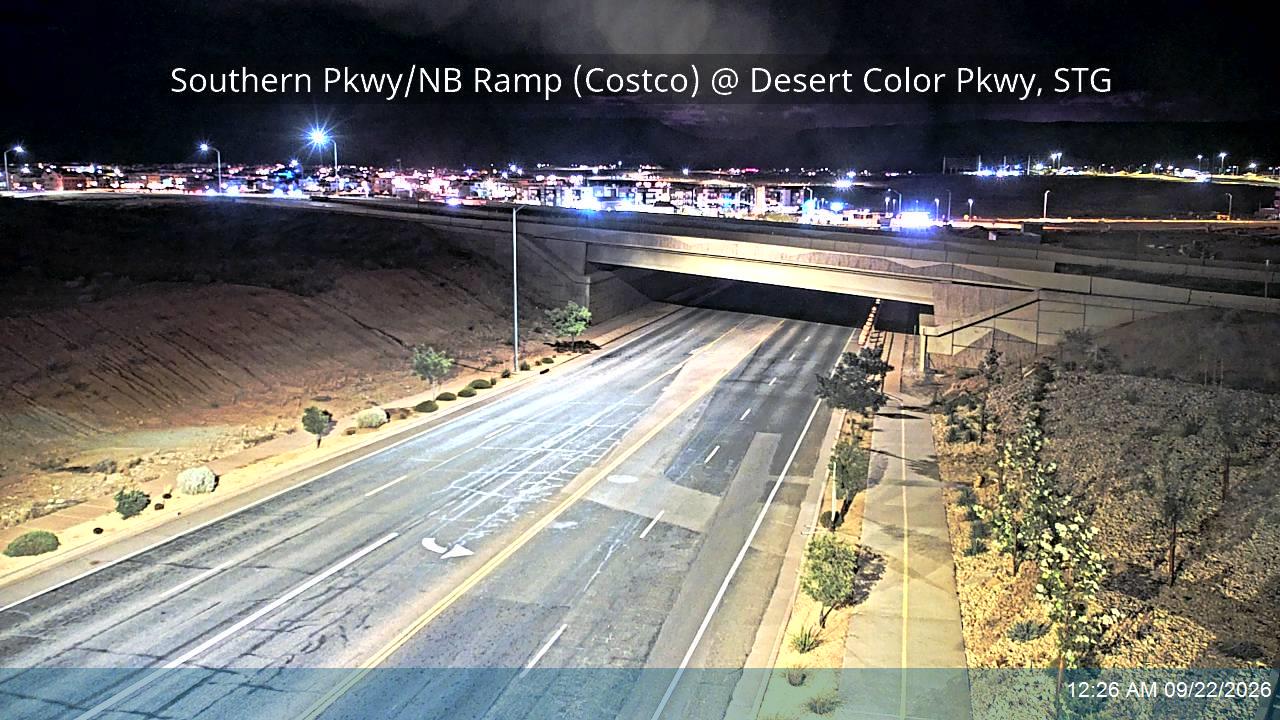 Southern Pkwy / SR-7 NB Ramp (Costco) @ Desert Color Pkwy, STG