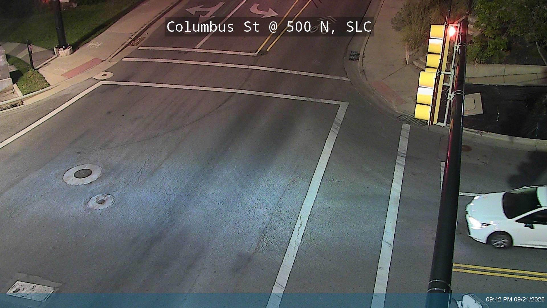 Columbus St / SR-186 @ 500 N, SLC