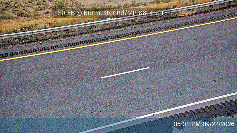 I-80 EB @ Burmester Rd / MP 88.43, TE
