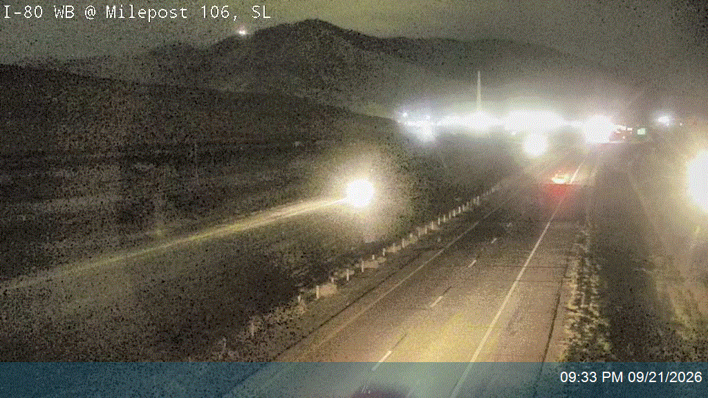 I-80 WB @ Milepost 106, SL