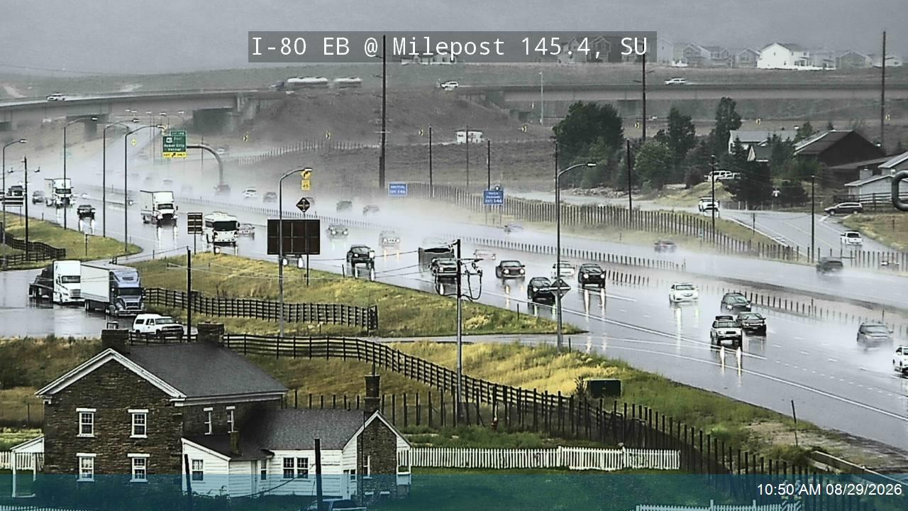 I-80 EB @ West of US-40/ MP 145.4, SU