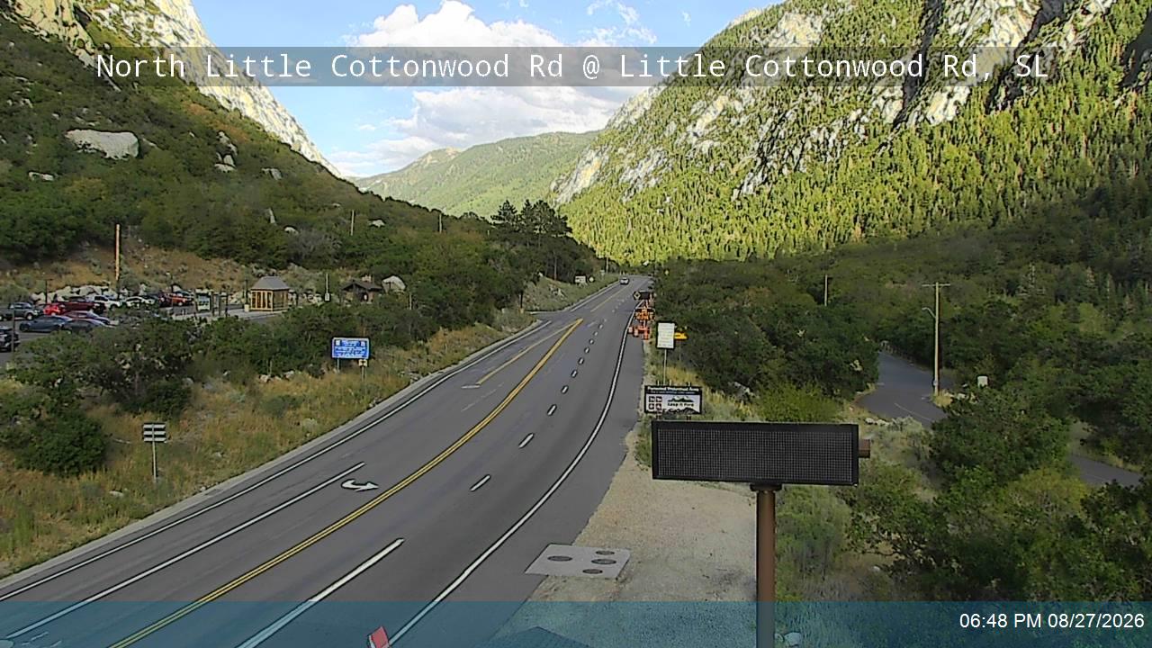 North Little Cottonwood Rd / Little Cottonwood Canyon Rd / SR-210 @ Little Cottonwood Rd / SR-209, SL