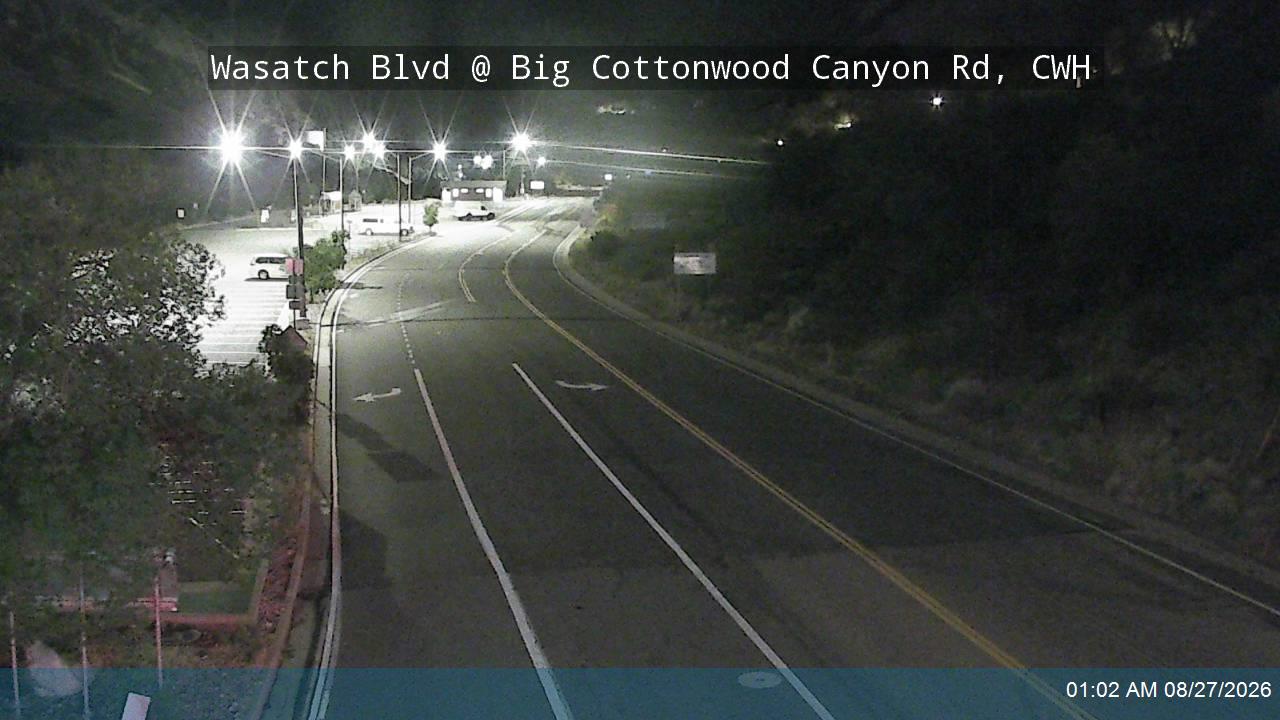 Wasatch Blvd / SR-190/SR-210 @ Big Cottonwood Canyon Rd / Fort Union Blvd / SR-190, CWH