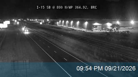 I-15 SB @ 800 N / MP 364.92, BRC