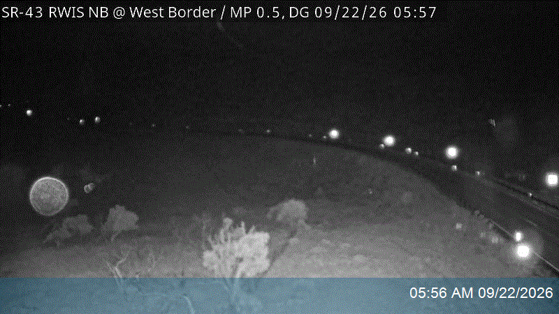 SR-43 RWIS NB @ UT/WY State Line / MP 0.44, DG