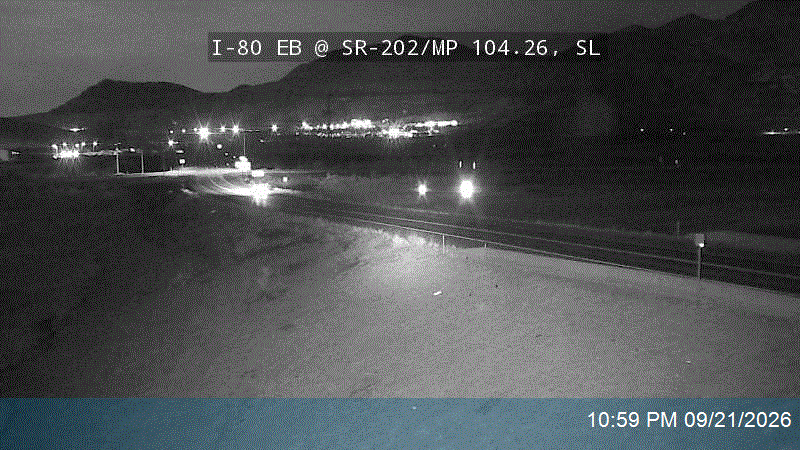 I-80 EB @ SR-202 / MP 104.26, SL