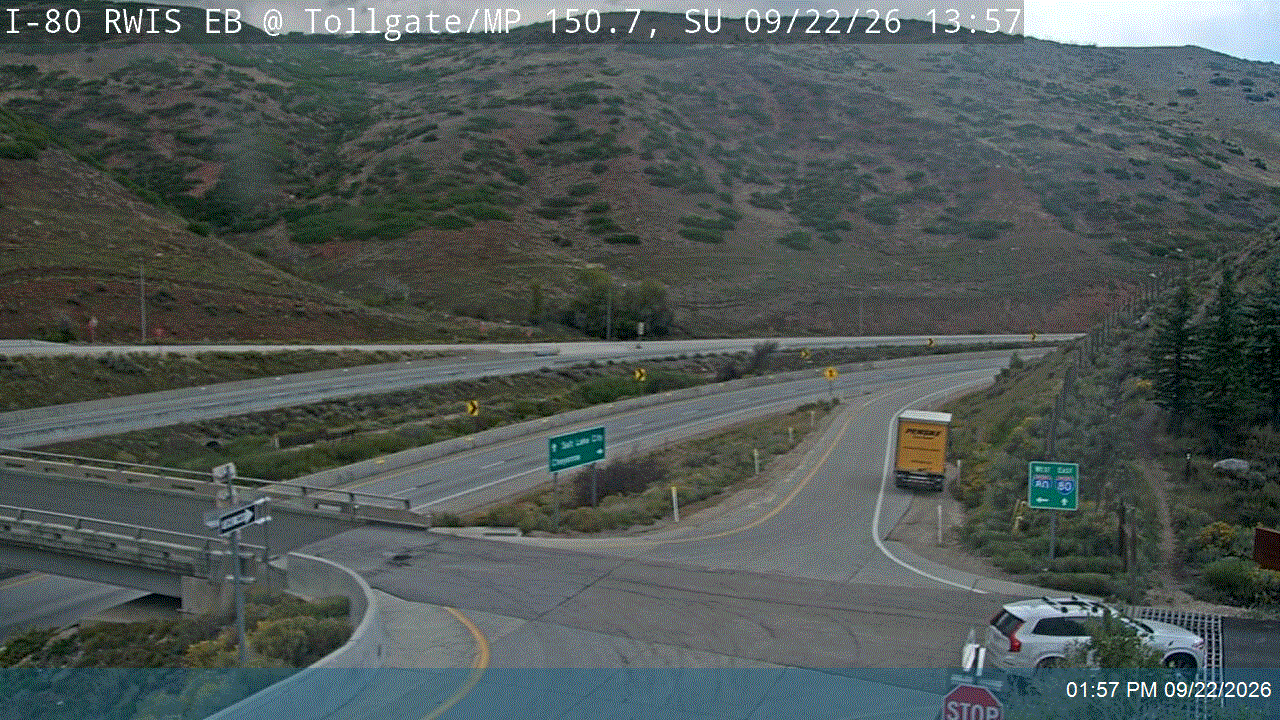 I-80 RWIS EB @ Tollgate Canyon Rd / MP 150.7, SU