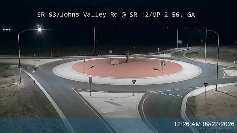 SR-63 / Johns Valley Rd @ SR-12 / MP 2.56, GA