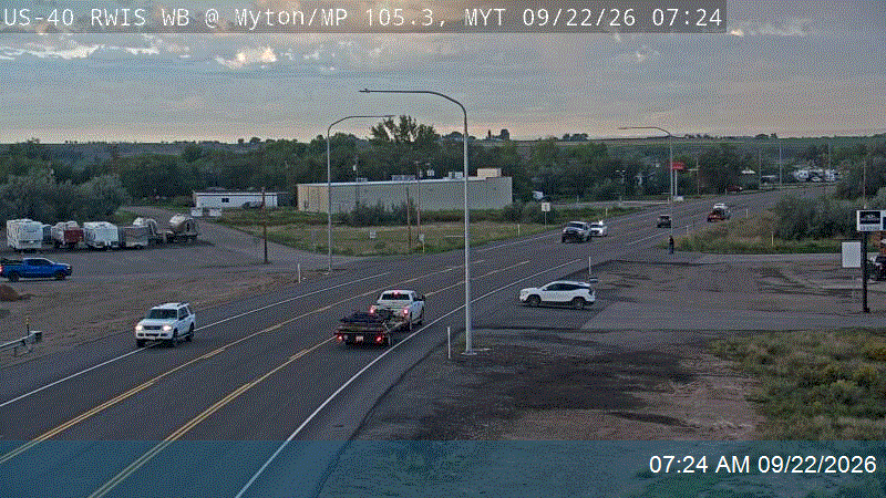 US-40 RWIS WB @ Myton / MP 105.3, MYT