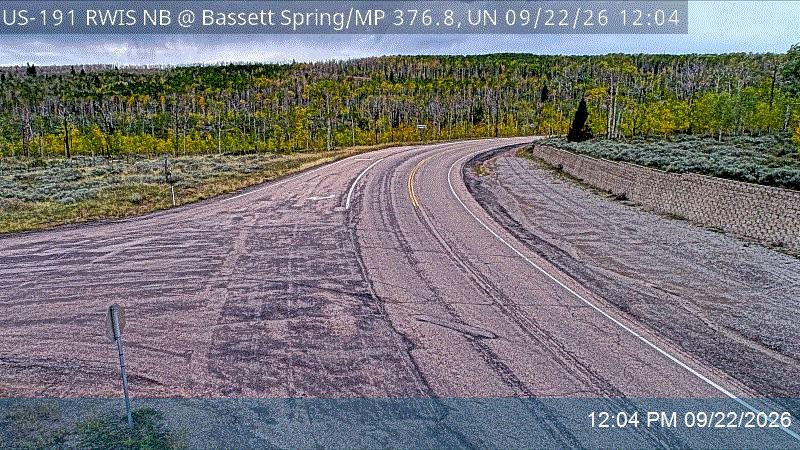 US-191 RWIS NB @ Bassett Spring / MP 376.75, UN
