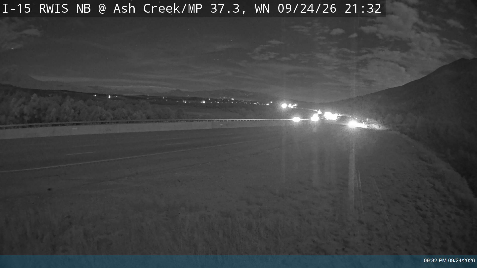 I-15 RWIS NB @ Ash Creek / MP 37.3, WN