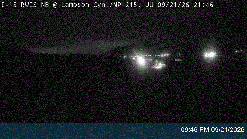 I-15 RWIS NB @ Lampson Canyon / MP 215.06, JU