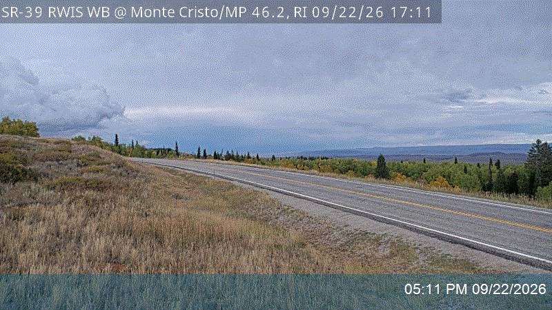 SR-39 RWIS WB @ Monte Cristo / MP 46.2, RI