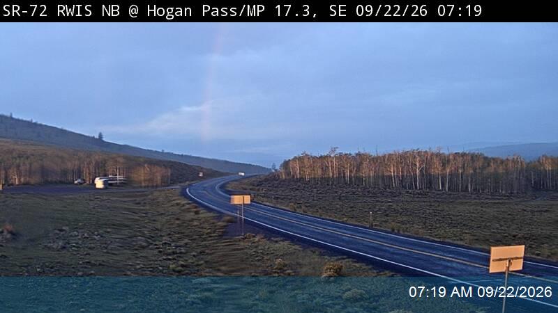 SR-72 RWIS NB @ Hogan Pass / MP 17.32, SE
