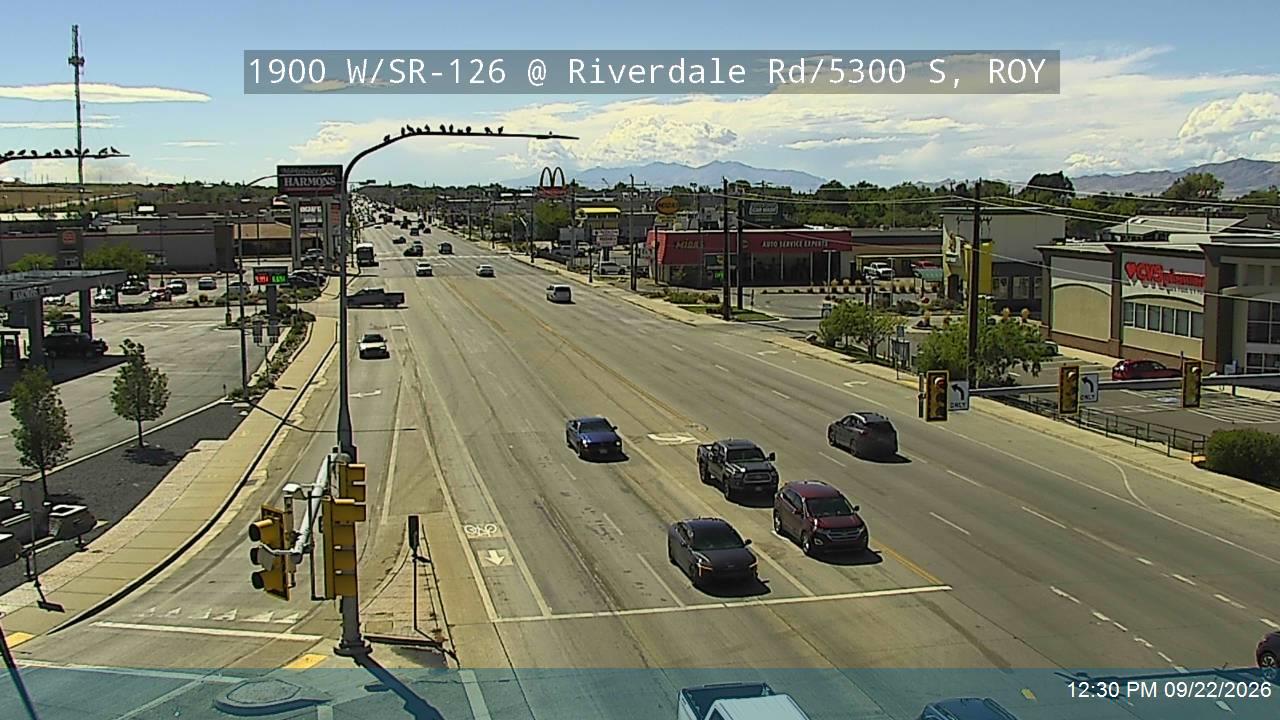 1900 W / SR-126 @ Riverdale Rd / 5300 S / SR-26, ROY